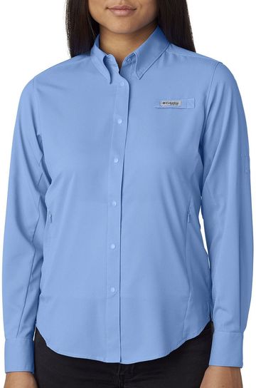 Columbia Ladies Tamiami II Long-Sleeve Casual Dress Shirt